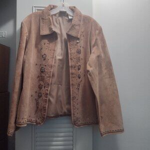 Vintage Chico's Suede Jacket
